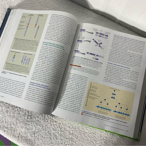 Vintage Campbell Biology Hard Cover Textbook Canadian Edition - Picture 13 of 13